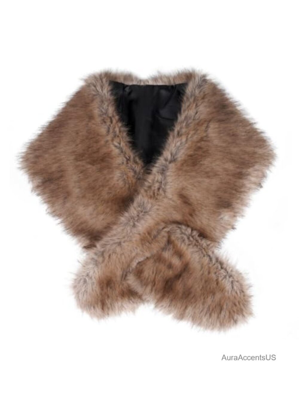 Faux Fur Shawl Wrap Collar Scarf Evening Party Cover Up